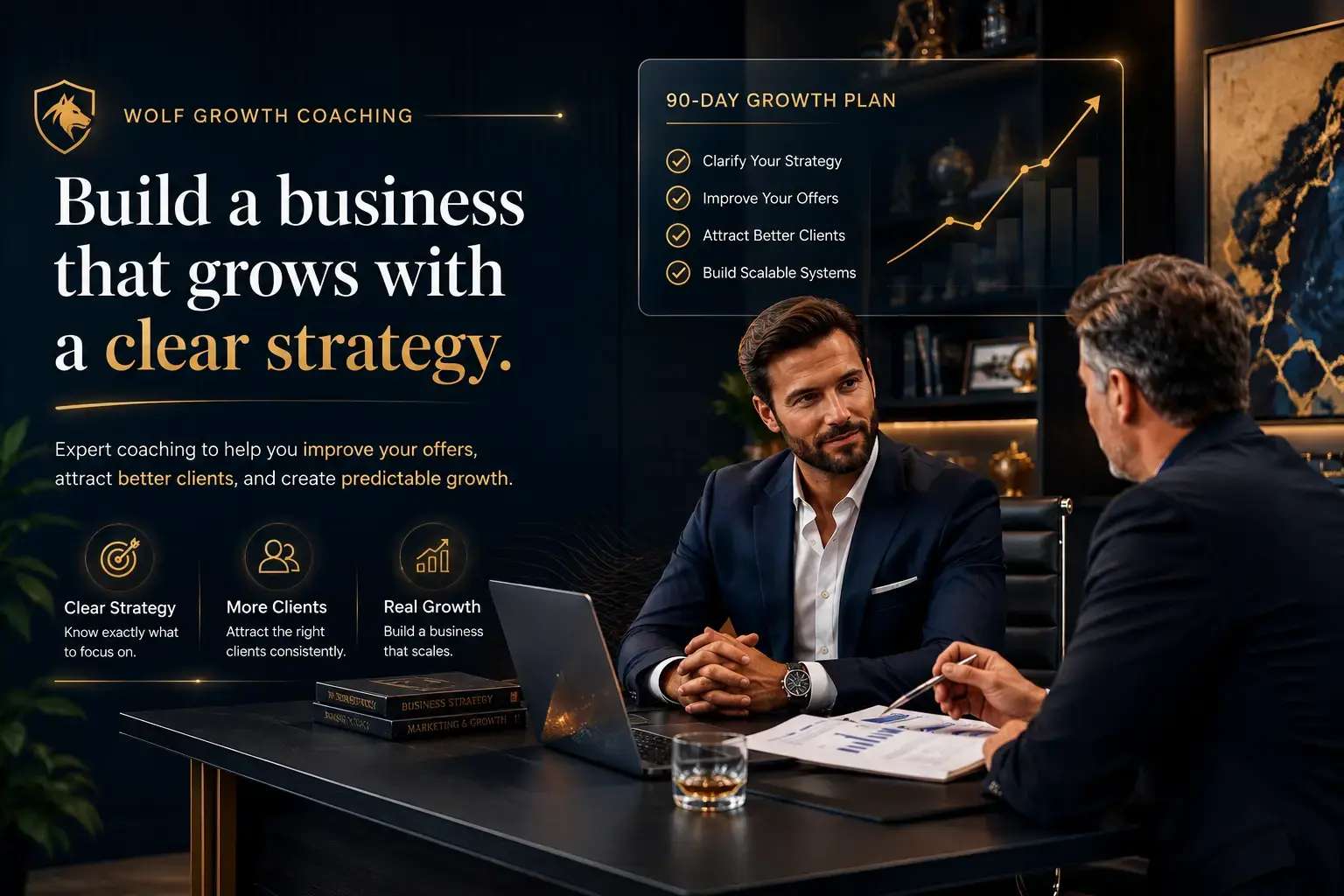 Business coaching strategy session